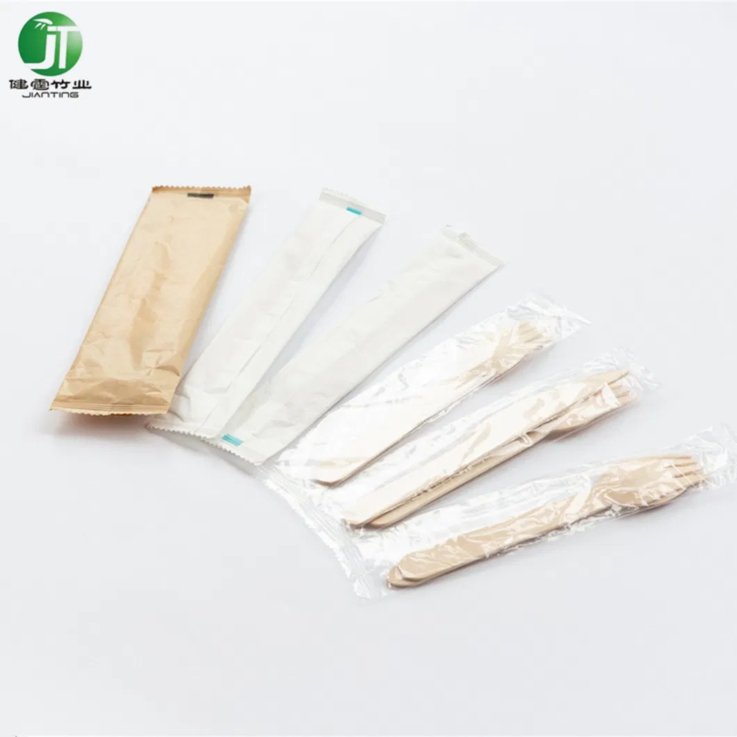 Birch Wood Dessert Spoons Wooden Biodegradable Disposable Wood Spoon